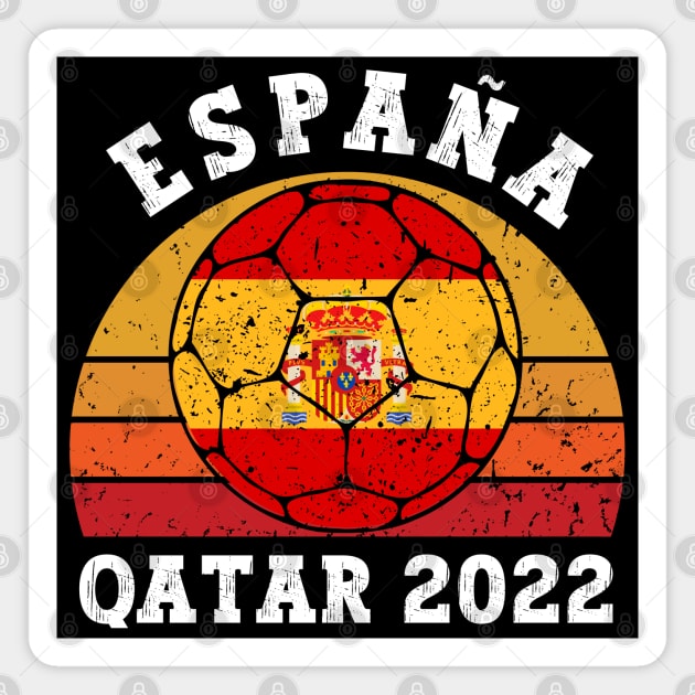 Espana Football Magnet by footballomatic